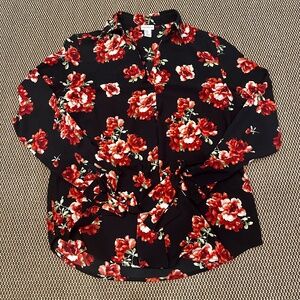 PARAPHRASE LADIES FLORAL BLOUSE MEDIUM